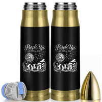 Purple Up For Military Kids Dandelion Inspirational Bullet Tumbler Month of the Military Child Awareness Brat Support