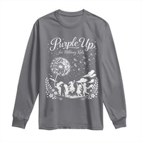 Purple Up For Military Kids Dandelion Inspirational Long Sleeve Shirt Month of the Military Child Awareness Brat Support