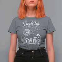 Purple Up For Military Kids Dandelion Inspirational T Shirt For Women Month of the Military Child Awareness Brat Support