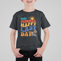 Summer Break T Shirt For Kid Happy Last Day of School Teacher Student Hello Summer - Wonder Print Shop