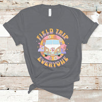 Summer Break T Shirt Field School Trip Anyone Groovy School Bus Driver Hippie Bus - Wonder Print Shop