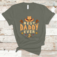 Horse Dad T Shirt Best Daddy Ever Western Cowboy Style Dad Best Dad Ever Retro - Wonder Print Shop