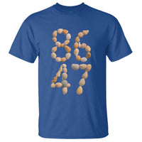 86 47 Seashell Subtle Summer Coastal Graphic T Shirt Viral Beach Walk Political Satire