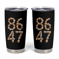 86 47 Seashell Subtle Summer Coastal Graphic Tumbler Cup Viral Beach Walk Political Satire
