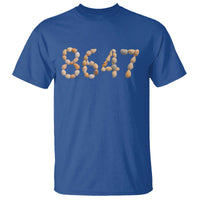 86 47 Seashell Beach Walk Graphic T Shirt Subtle Coastal Summer Political Satire