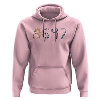 86 47 Seashell Graphic Subtle Summer Coastal Hoodie Viral 2026 Beach Walk Political Satire