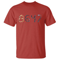 86 47 Seashell Graphic Subtle Summer Coastal T Shirt Viral 2026 Beach Walk Political Satire