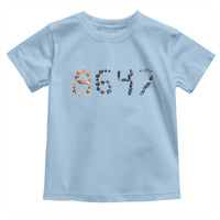 86 47 Seashell Graphic Subtle Summer Coastal Toddler T Shirt Viral 2026 Beach Walk Political Satire