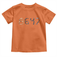86 47 Seashell Graphic Subtle Summer Coastal Toddler T Shirt Viral 2026 Beach Walk Political Satire