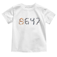 86 47 Seashell Graphic Subtle Summer Coastal Toddler T Shirt Viral 2026 Beach Walk Political Satire