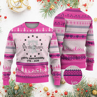We The People 250th Anniversary Liberty Bell Ugly Christmas Sweater USA 1776 to 2026 America Semiquincentennial Celebration