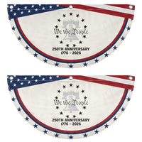 We The People 250th Anniversary Liberty Bell Patriotic Fan Flag USA 1776 to 2026 America Semiquincentennial Celebration