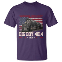 Vintage USA Steam Locomotive Patriotic Pride T Shirt American Iron American Legacy