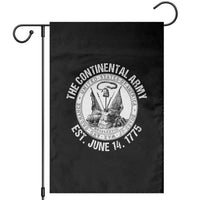 The Continental Army Est 1775 Garden Flag Patriotic US Military History Graphic