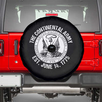 The Continental Army Est 1775 Spare Tire Cover Patriotic US Military History Graphic