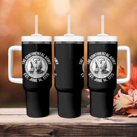 The Continental Army Est 1775 Tumbler With Handle Patriotic US Military History Graphic