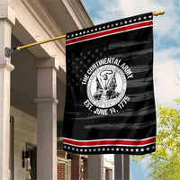 The Continental Army Est 1775 Patriotic Garden Flag US Military History Graphic