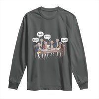 Bruh Founding Fathers Constitutional Convention Long Sleeve Shirt Funny American History Humorous Patriot
