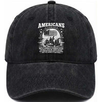 Funny Patriotic Military History Washed Cotton Baseball Cap Americans Crossing A Frozen River To Kill You In Your Sleep On Christmas