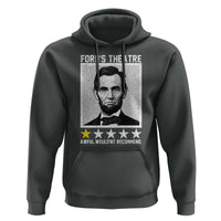 Fords Theatre One Star Awful Wouldnt Recommend Hoodie Abraham Lincoln Funny History Dark Humor