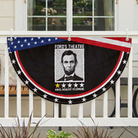 Fords Theatre One Star Awful Wouldnt Recommend Patriotic Fan Flag Abraham Lincoln Funny History Dark Humor