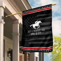 Paul Revere American History Patriotic Garden Flag Just A Midnight Ride April 18 1775