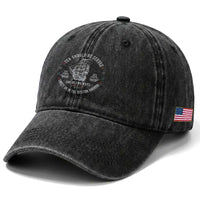 Tea Should Be Served In The Boston Harbor Washed Cotton Baseball Cap Funny Sarcastic American History