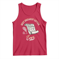 Declaration Of Independence 1776 Funny History Tank Top Best Breakup Letter Ever Humor