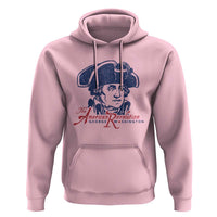 George Washington The American Revolution Hoodie Distressed Sketch Historic Patriotic Graphic