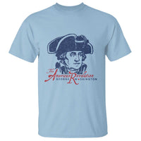 George Washington The American Revolution T Shirt Distressed Sketch Historic Patriotic Graphic