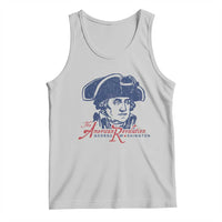 George Washington The American Revolution Tank Top Distressed Sketch Historic Patriotic Graphic