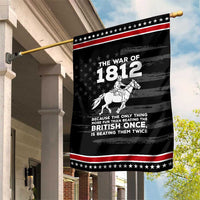 The War Of 1812 Patriotic Garden Flag Beating The British Twice Funny Military History