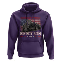 Vintage Steam Locomotive Heritage Hoodie The Legend of Rails American Flag