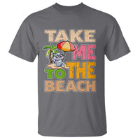 Summer Vibe Funny Cat T Shirt Take Me To The Beach - Wonder Print Shop