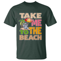 Summer Vibe Funny Cat T Shirt Take Me To The Beach - Wonder Print Shop