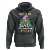 Hawaii Summer Hoodie This Is My Hawaiian Shirt Coconut Tropical Beach Vibe - Wonder Print Shop