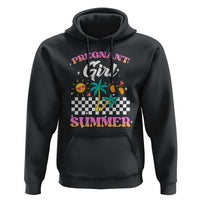 Pregnant Girl Summer Hoodie Funny Baby Announcement Retro Vintage - Wonder Print Shop