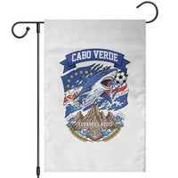 Cabo Verde Tubarões Azuis Soccer Pride Garden Flag Cape Verde Blue Sharks Football Fans