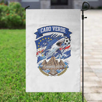 Cabo Verde Tubarões Azuis Soccer Pride Garden Flag Cape Verde Blue Sharks Football Fans