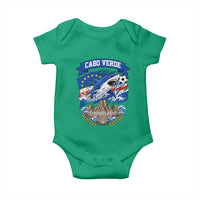 Cabo Verde Tubarões Azuis Soccer Pride Baby Onesie Cape Verde Blue Sharks Football Fans