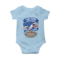 Cabo Verde Tubarões Azuis Soccer Pride Baby Onesie Cape Verde Blue Sharks Football Fans
