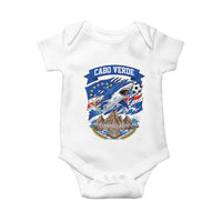 Cabo Verde Tubarões Azuis Soccer Pride Baby Onesie Cape Verde Blue Sharks Football Fans