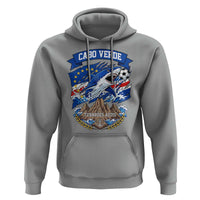 Cabo Verde Tubarões Azuis Soccer Pride Hoodie Cape Verde Blue Sharks Football Fans