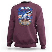 Cabo Verde Tubarões Azuis Soccer Pride Sweatshirt Cape Verde Blue Sharks Football Fans
