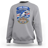 Cabo Verde Tubarões Azuis Soccer Pride Sweatshirt Cape Verde Blue Sharks Football Fans