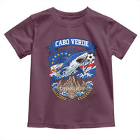 Cabo Verde Tubarões Azuis Soccer Pride Toddler T Shirt Cape Verde Blue Sharks Football Fans