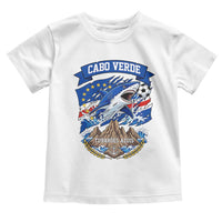 Cabo Verde Tubarões Azuis Soccer Pride Toddler T Shirt Cape Verde Blue Sharks Football Fans
