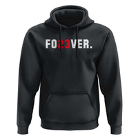 Classic Baseball Jersey Number 23 Hoodie Fo23ever #23 Vintage Sports Fan - Wonder Print Shop