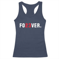 Classic Baseball Jersey Number 23 Racerback Tank Top Fo23ever #23 Vintage Sports Fan - Wonder Print Shop