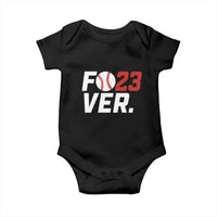 Classic Baseball Jersey Number 23 Baby Onesie Fo23ever #23 Ball Sports Fan - Wonder Print Shop